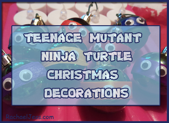 How I added TMNT Christmas decorations to our home 