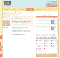 Create with Cari Upcoming Events Calendar