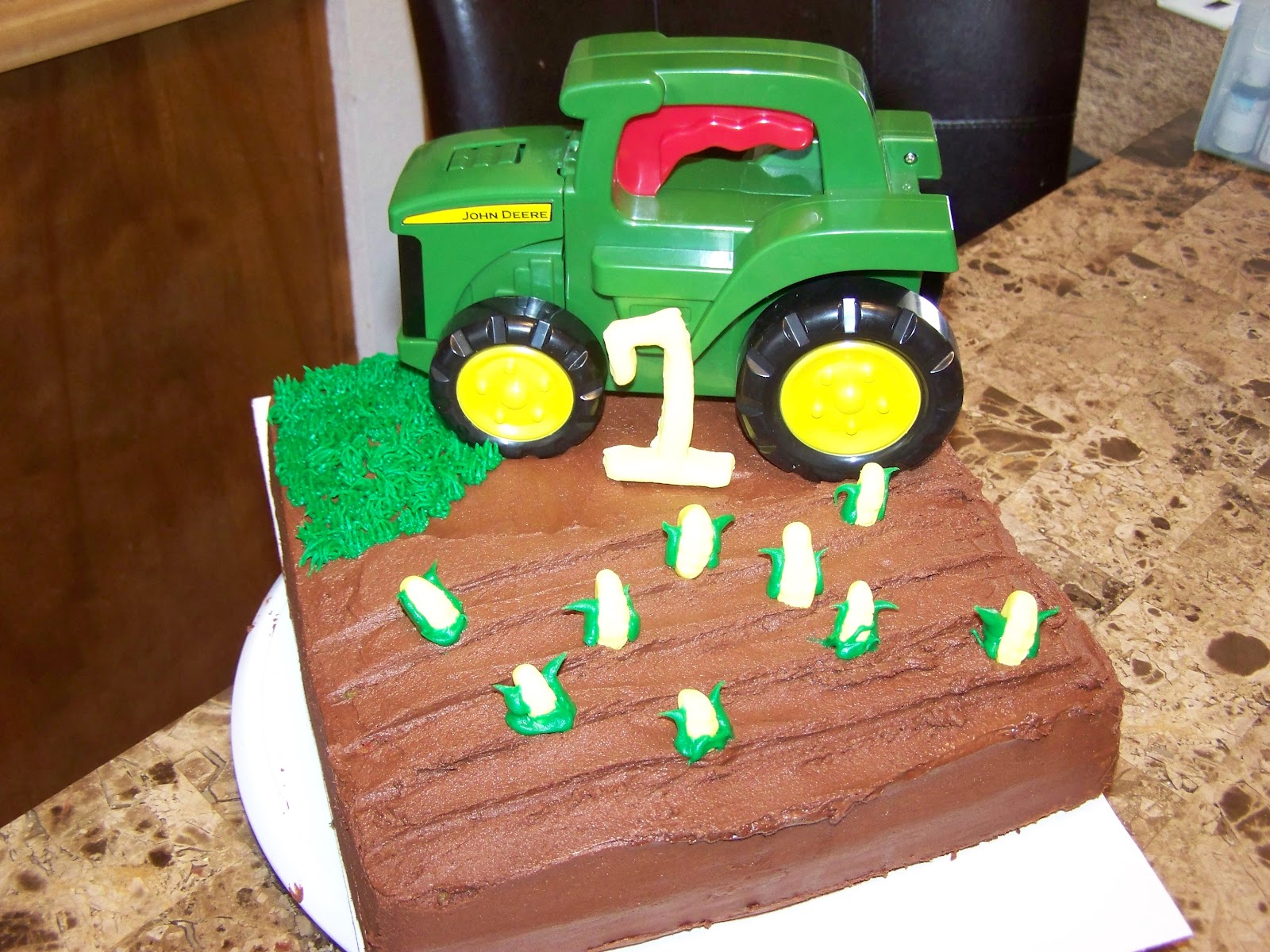 CakeALicious John Deere Birthday Cake