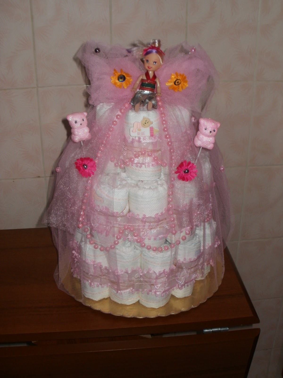 KARDEN�CE BEBEK BEZİ PASTASI