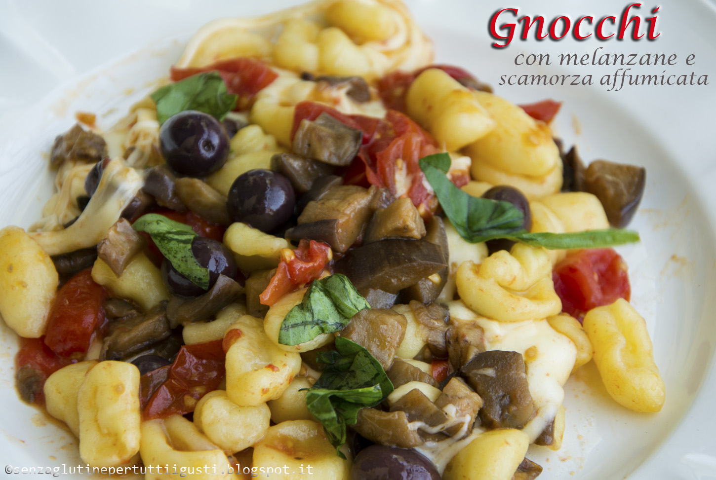 gnocchi con melanzane e scamorza affumicata per il 100% gluten free (fri)day!