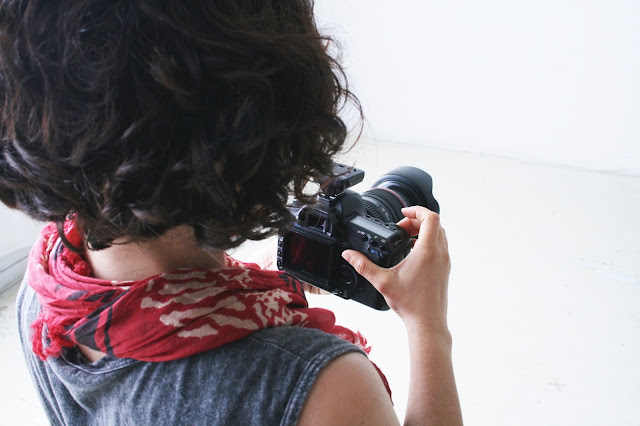 Irem, toronto studio, east end, freelance, rent a studio, natural light, photographer, fashion, leather visor, mesh, cool become a photographer