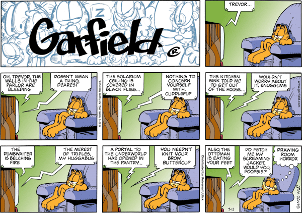 Garfield death strip