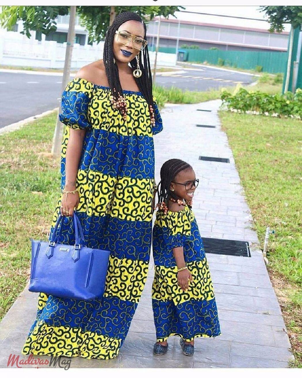 mom and daughter ankara styles