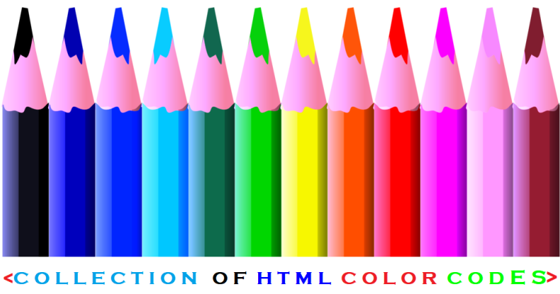 HTML Color Codes for Blogger