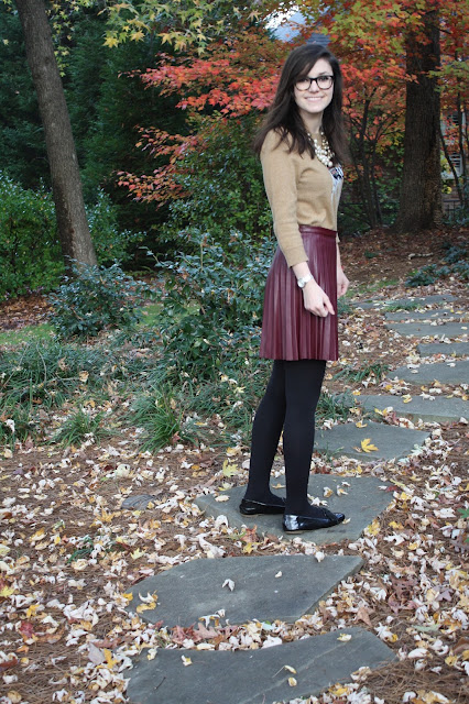 2016, fall, statement piece, camel, leather skirt
