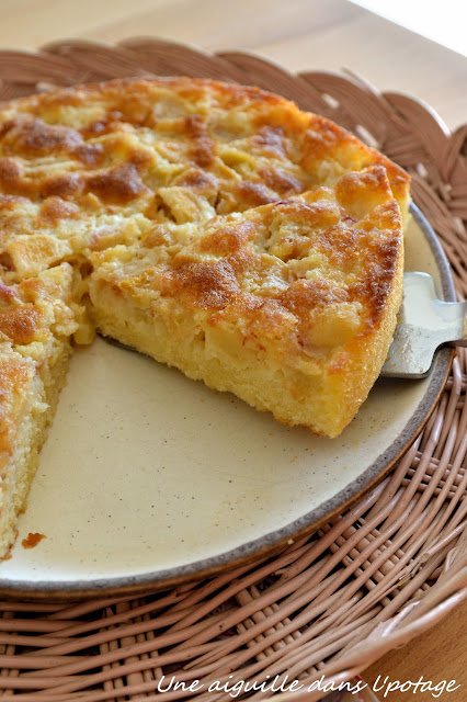 recette tupperware gâteau goaron pêche