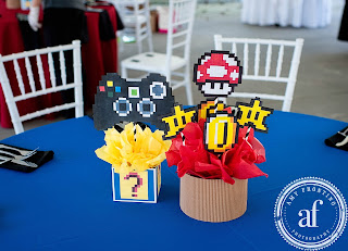 CraftDee1 Parties and Crafts: Vintage Video game theme party
