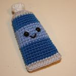 PATRON GRATIS PASTA DE DIENTES AMIGURUMI