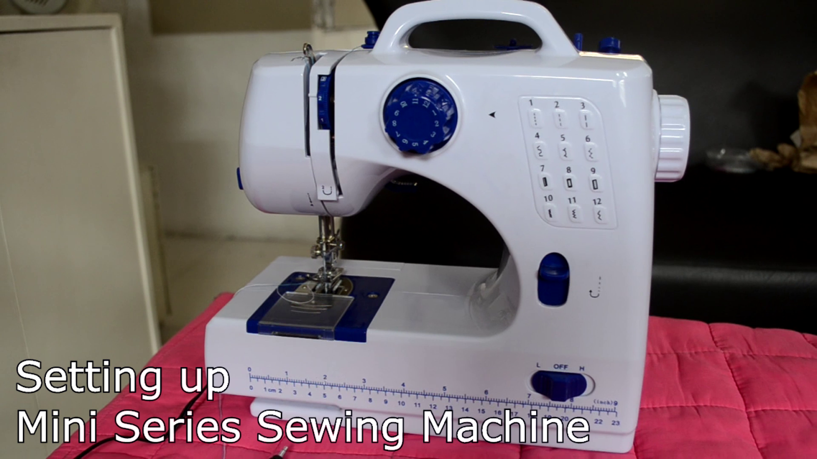 Sewing Using the HL508A Mini Series Sewing Machine