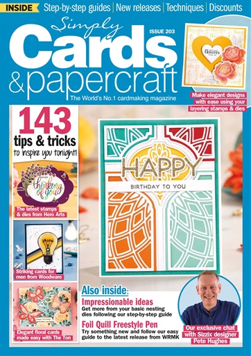 Simply Cards & Papercraft #203