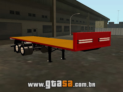 Carroceria Porta Container para GTA San Andreas