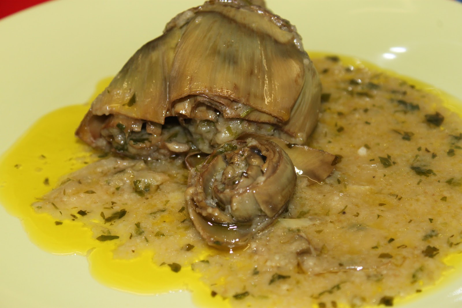 Zuppa e Pan Bagnato Carciofi alla Romana