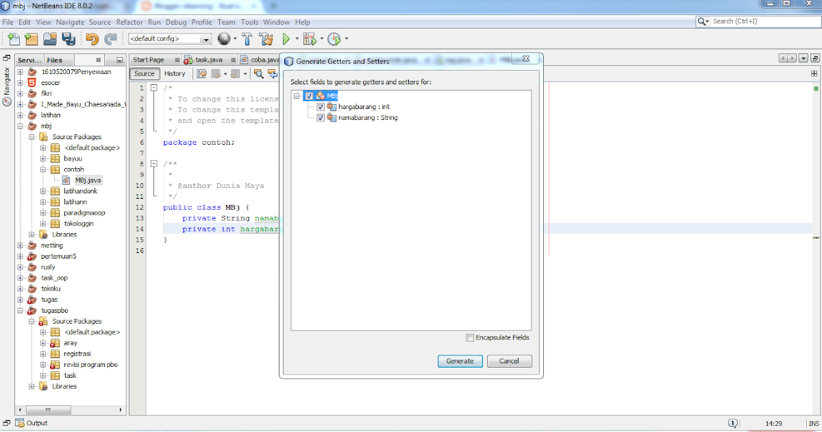 membuat calculator sederhana di java ~ elearning