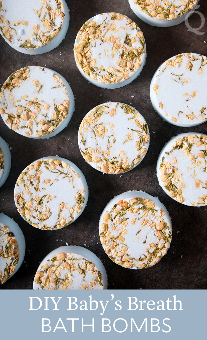 Making Scentz (aka Homemade Bath Products) DIY Baby’s Breath Bath Bombs