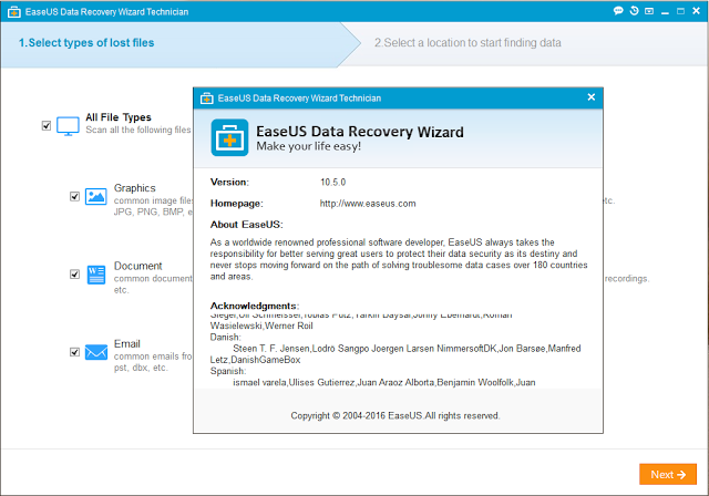 license code for easeus data recovery wizard