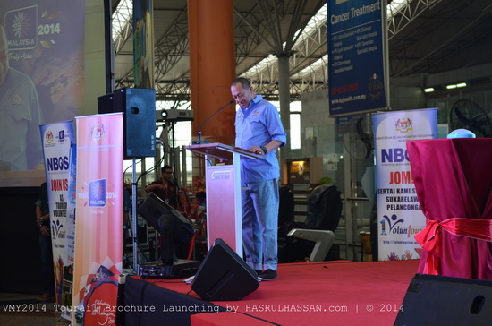 Menteri Pelancongan Malaysia Pelancaran Pakej Rail Tourism VMY2014