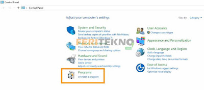 cara uninstall software di pc laptop 3