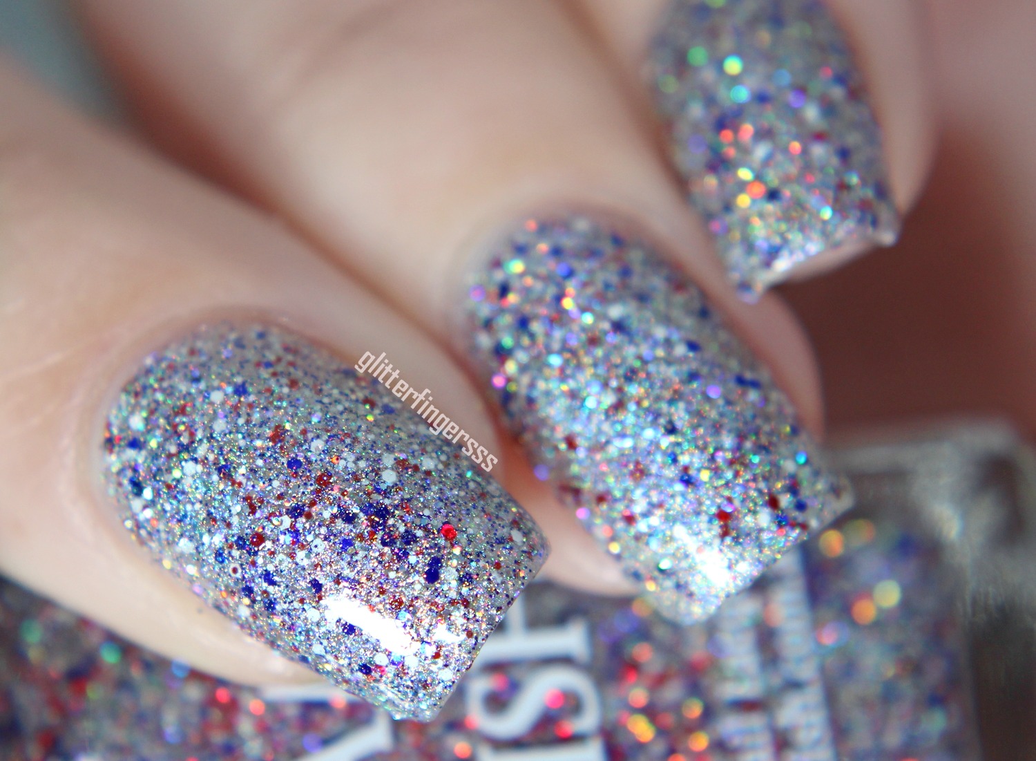 Glam Polish The King collection Glitterfingersss in english