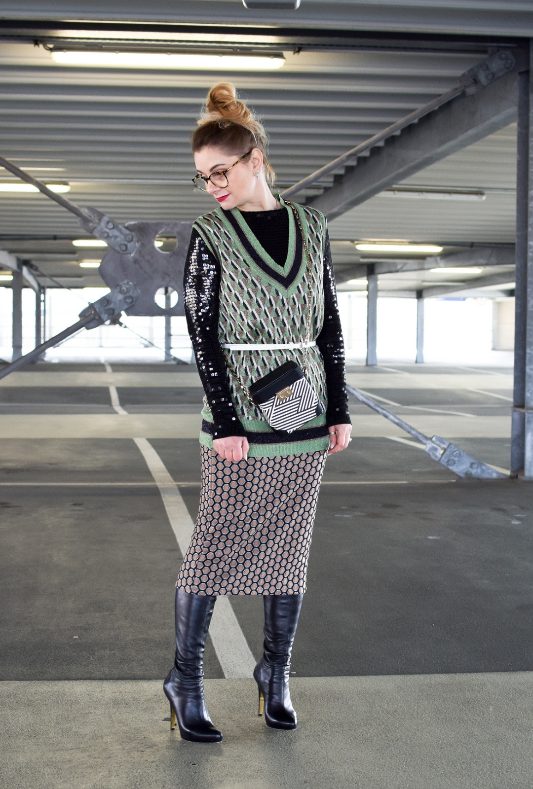 Wie kombiniere ich ungewöhnliche Muster? / Trendteil Pullunder / Gucci in da house. | die ...