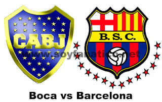 Barcelona vs Boca Jr - Copa Libertadores 2013