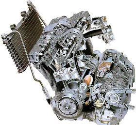 Suzuki SACS Engine Cutaway