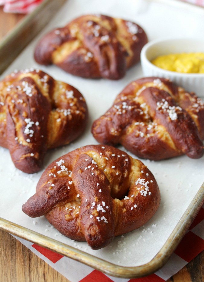 Ballpark Pretzels Karen's Kitchen Stories