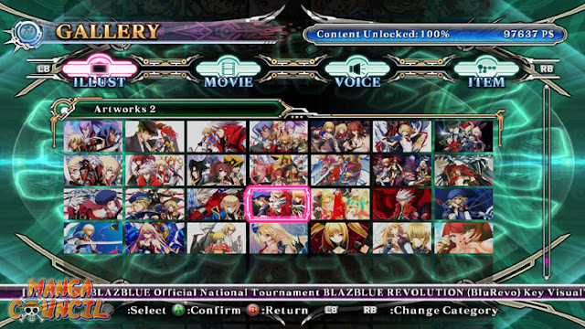 BlazBlue Chronophantasma Extend Save Game c