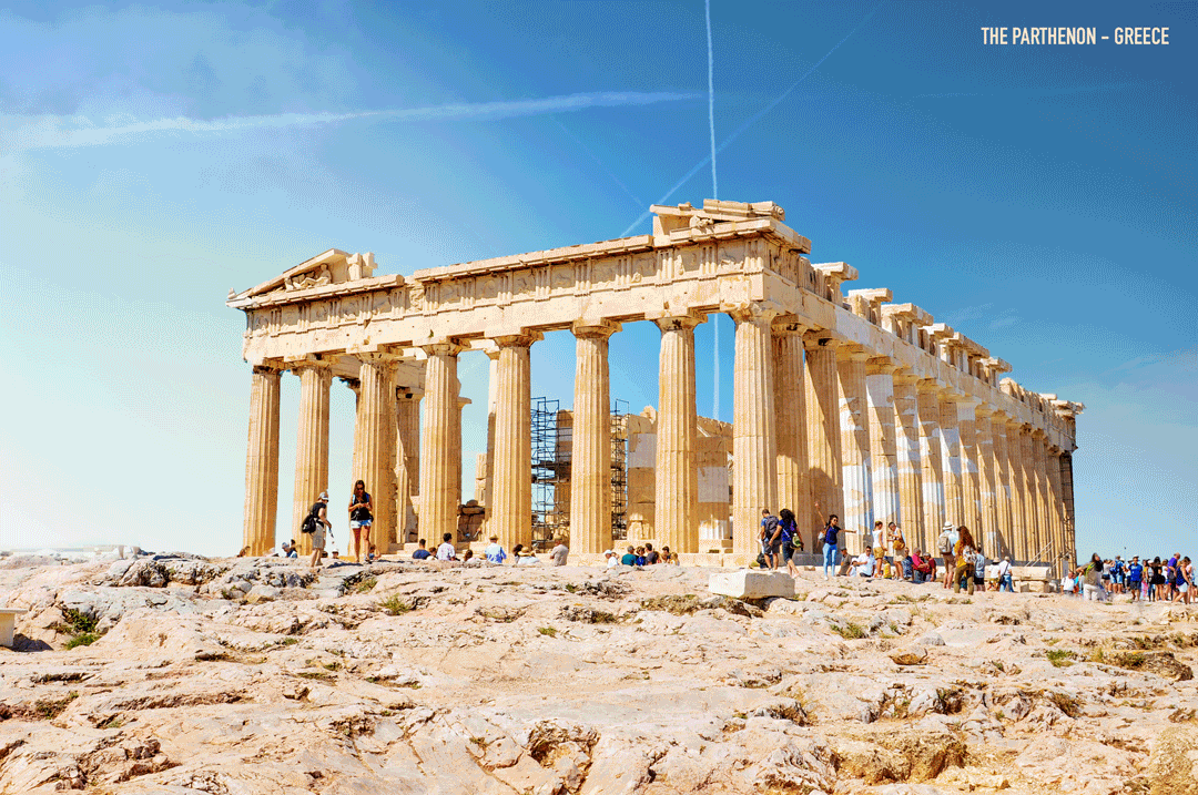 7 Beautiful Ancient Ruins This Is What They Would Look Like Today In Their Original Locations - The Parthenon