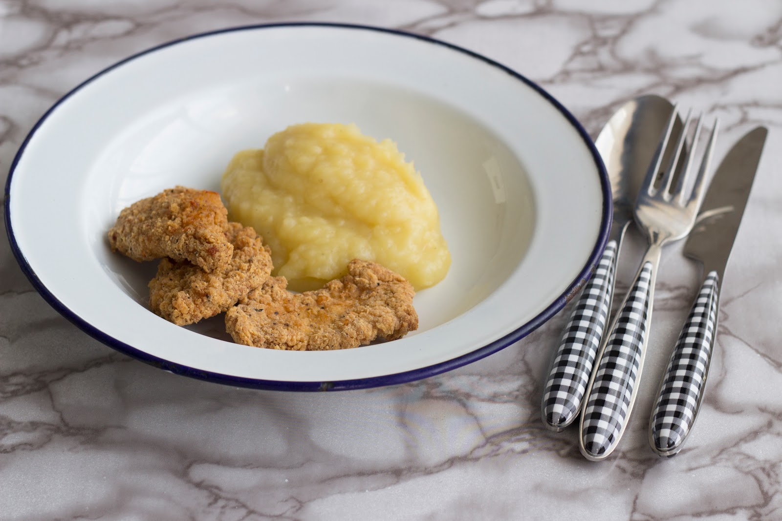 Hogar diez: Puré de patatas con manzana