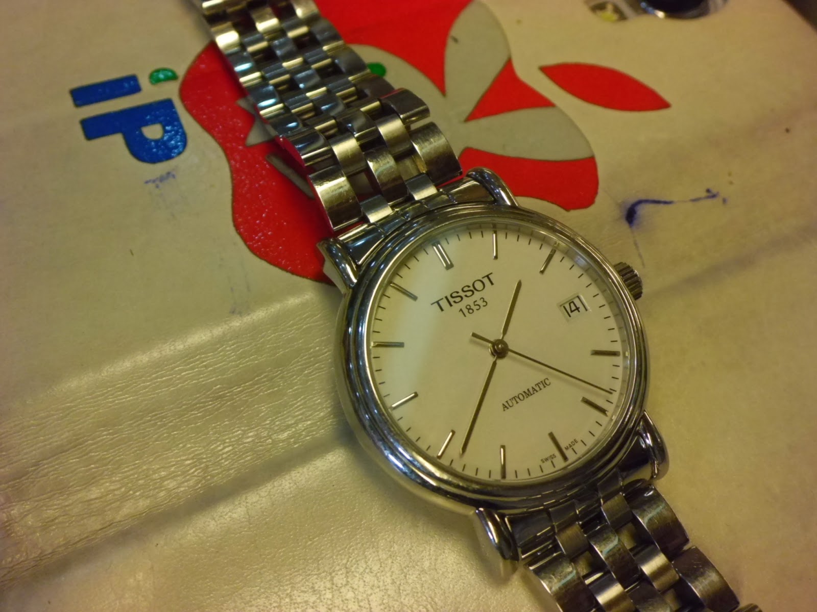 wismasarjana JAM TANGAN TISSOT AUTOMATIC ORIGINAL STAINLESS JV 219