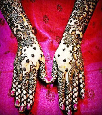 Pure Net Bridal Henna Design