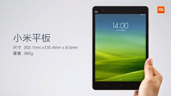 Xiaomi Keluarkan Tablet 7,9 Inci Bernama Mi Pad