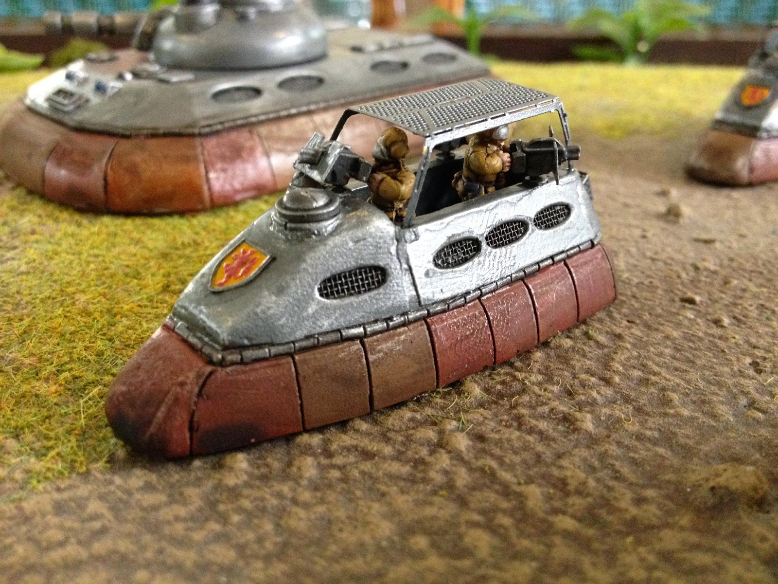 An Intermittent Firefight Hammer's Slammers, The Crucible Miniatures