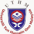 Perjawatan Kosong Di Universiti Tun Hussein Onn Malaysia (UTHM) - 01 Feruari 2021