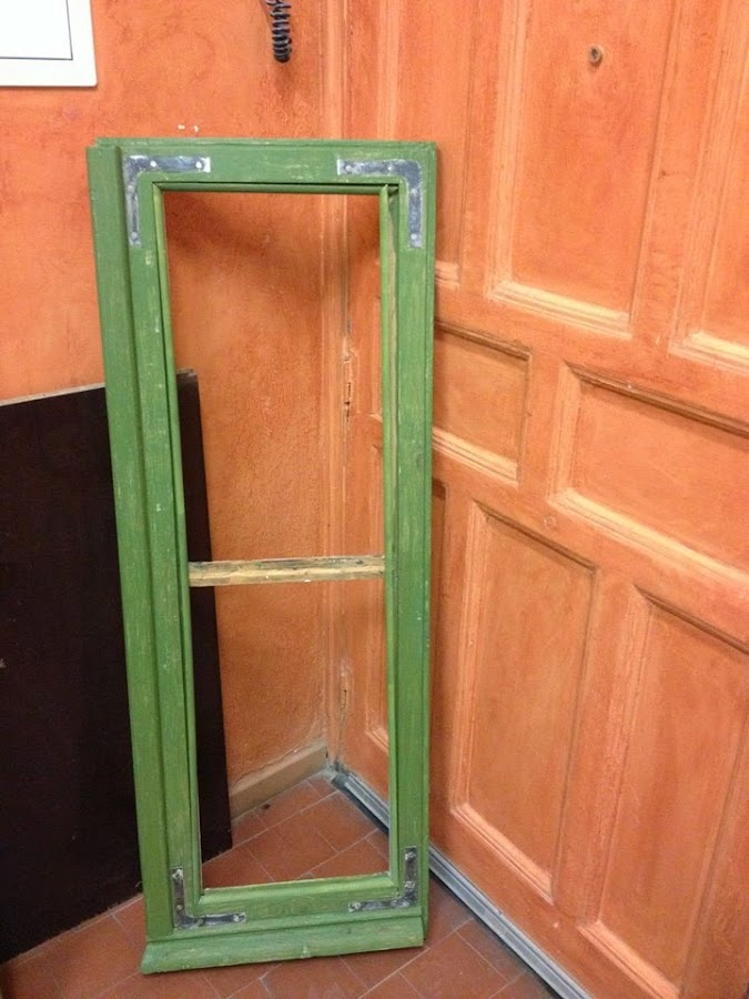 Trabajo de restauracion de reciclaje en taller estuco 