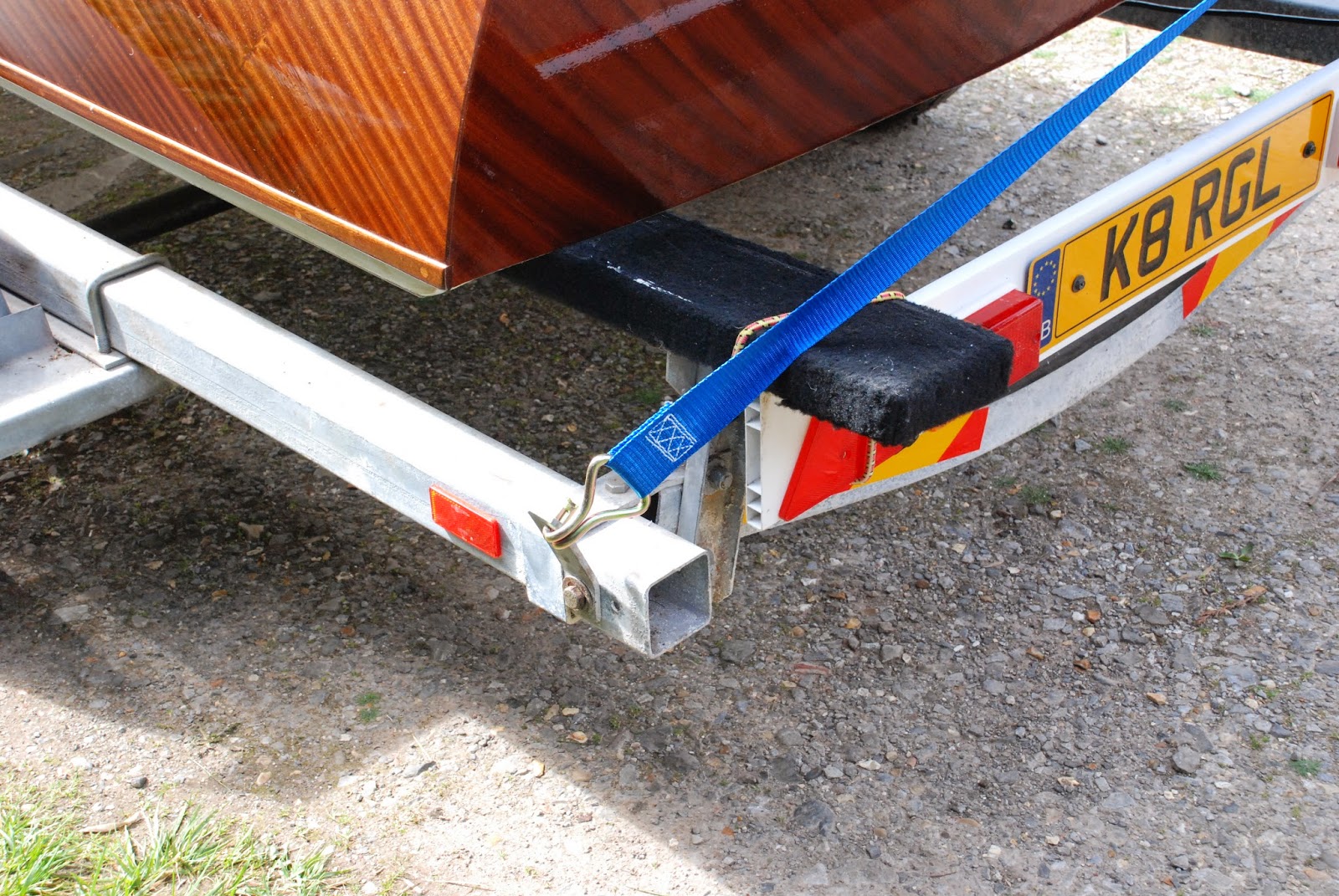 my wooden speed boat build Highliner Trailer