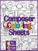  Composer Coloring Sheets