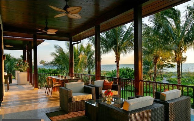 MUEBLES PARA PATIO DE MIMBRE - Patios y Jardines