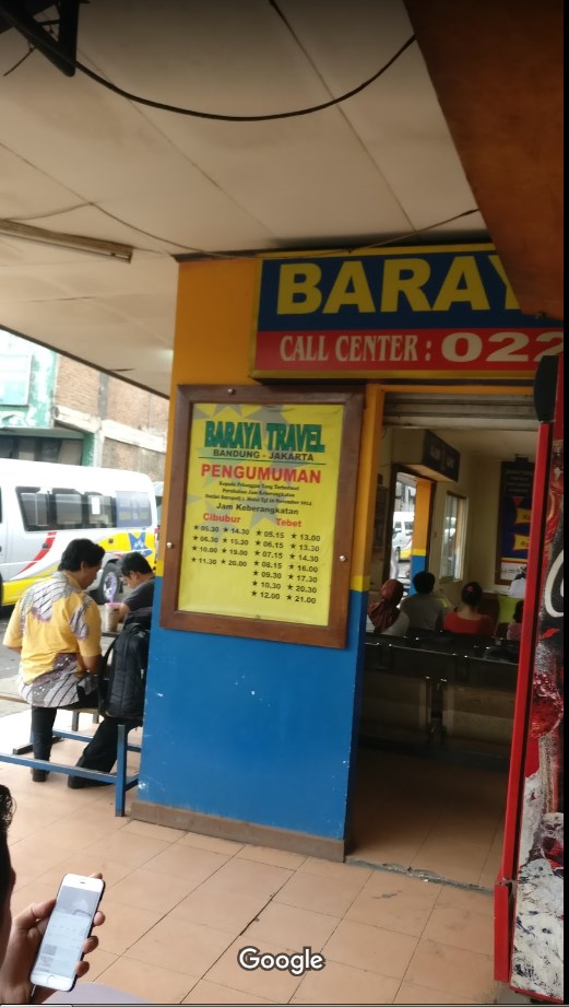 Travel Baraya Bandung Jakarta Review