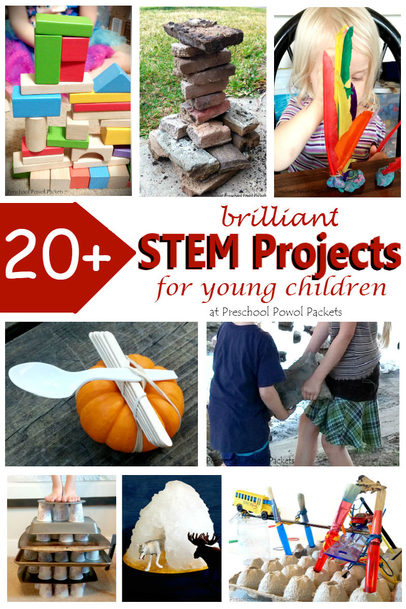 20 STEM Activities For Preschoolers Older Kids Preschool Powol Packets 20 STEM Activities For Preschoolers Older Kids Preschool Powol Packets