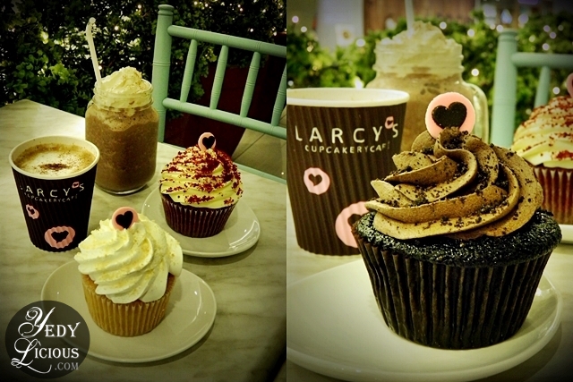 Ice Cream Cupcakes and Coffee at Larcy's