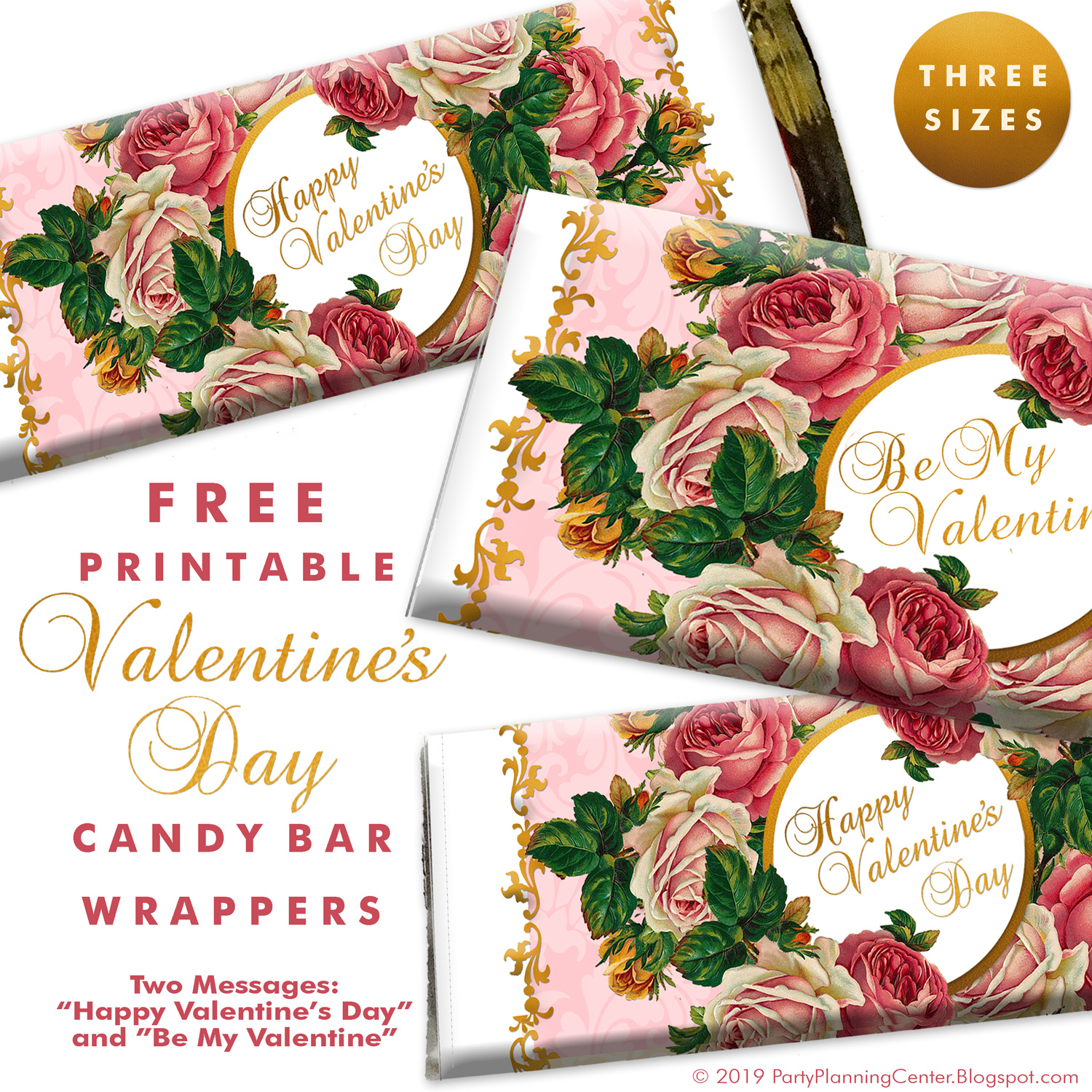 Party Planning Free Printable Valentine S Day Candy Wrappers