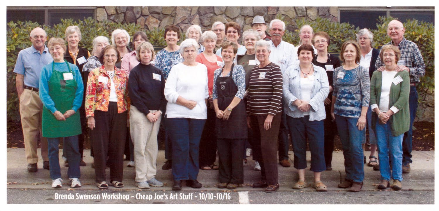 Brenda Swenson at Cheap Joe’s Art Stuff