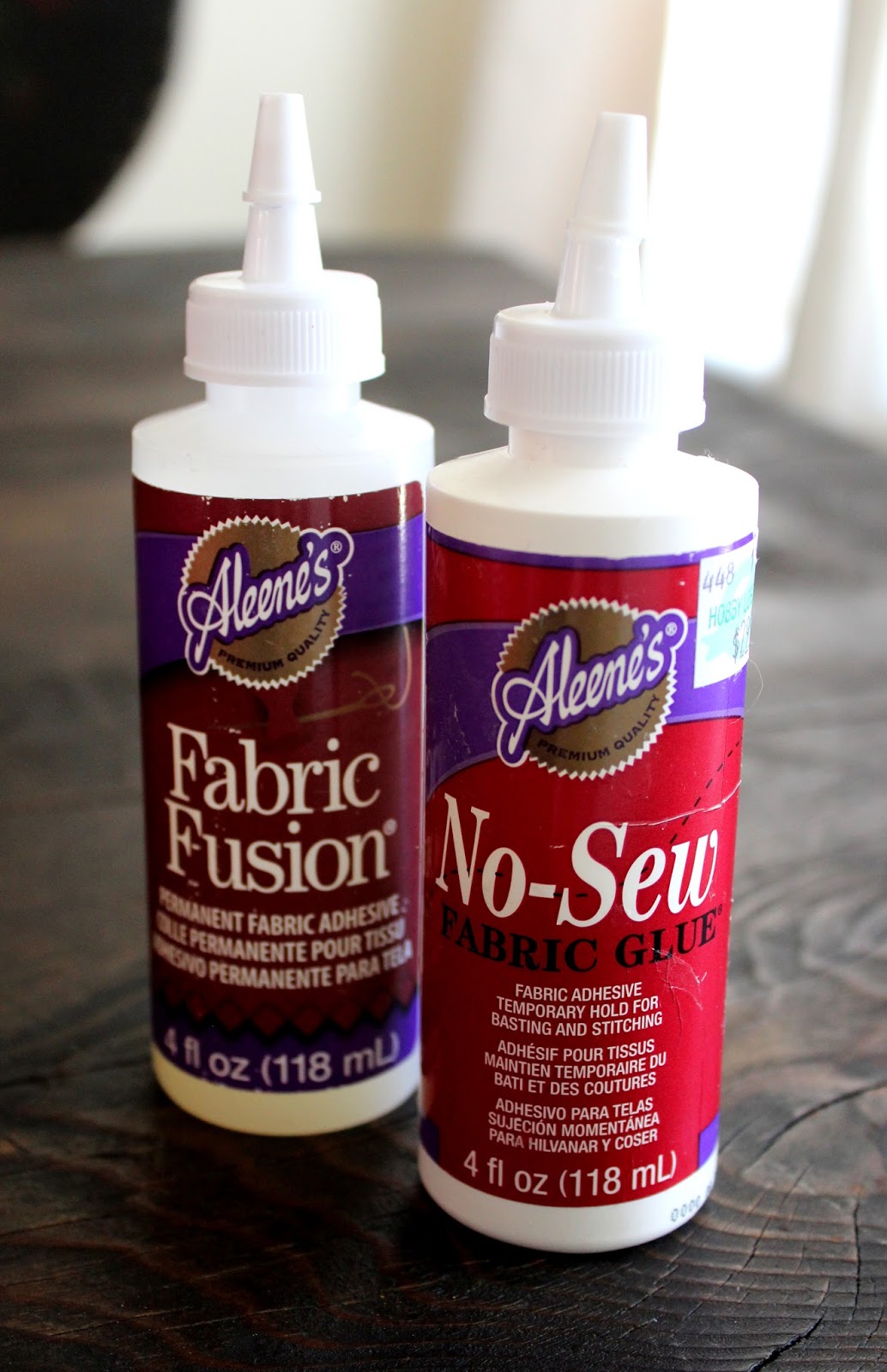 Aleene's No-sew, Fabric Glue , 4 Oz Bottle Temporary Hold Fabric