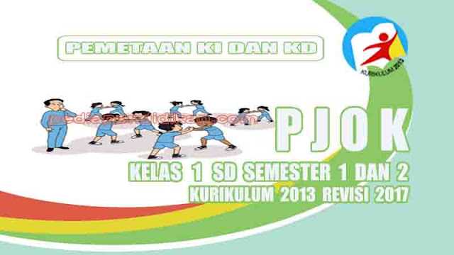 Pemetaan KD Penjaskes Kelas 1 SD Kurikulum 2013 Revisi