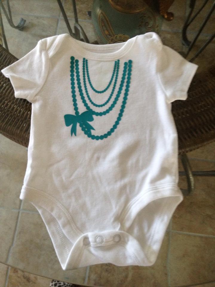 Crafty Jac Silhouette Heat Transfer onesie