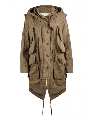 The Outfitters: Must have: army green parka