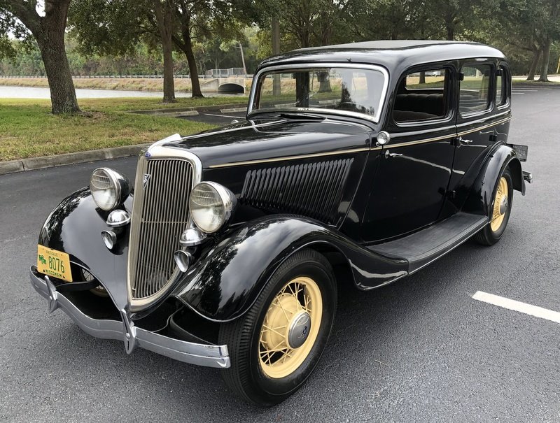 Classic Cars Connect 1934 Ford 4 Door Sedan Deluxe 42 500 Negotiable