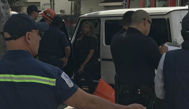 ciara injured car accident los angeles